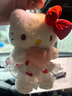 伊美娃娃HelloKitty公仔书包挂件玩偶背包挂饰钥匙扣毛绒挂件生日礼物女生 实拍图