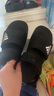 阿迪达斯 （adidas）童鞋露脚趾儿童凉鞋夏季款男童女童魔术贴软底小大童沙滩鞋GW0344 GW0344 黑 39 码/6uk/脚长24cm 实拍图