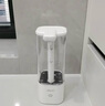 dehub洗洁精自动感应器壁挂式免打孔电动洗手液机智能洗手机厨房卫生间 方形充电款2台+壁挂托架2个 实拍图