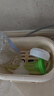 布朗博士玻璃奶瓶 6-9月宝宝断奶奶瓶 防胀气宽口奶瓶270ml 双兔 实拍图