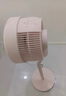 美的（Midea）【清新简约】家用定时空气循环扇摇头立式电风扇轻音节能落地扇宿舍桌面小型风扇空调伴侣FGA24TYR 实拍图