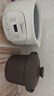 美的（Midea）煲汤电炖锅3-4人用  家用电砂锅煲汤锅炖汤蛊电炖锅 慢炖多功能煮小米粥  可预约保温 【紫砂内胆】MD-DGE3056 3L 实拍图