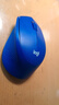 罗技（Logitech）M330 静音鼠标 无线鼠标 办公鼠标 右手鼠标 蓝色 带无线2.4G接收器 实拍图