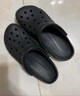 crocs卡骆驰洞洞鞋贝雅男鞋女鞋轻便耐磨一脚蹬拖鞋休闲鞋|10126 黑色-001 36 /37(220mm) 实拍图