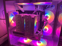 AOCCG391W白色 游戏电脑主机海景房机箱 双面玻璃/支持MATX主板/240水冷/7风扇位/270°全景/左右分仓 实拍图