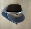 Apple/苹果 Watch Series 10 智能手表GPS款42毫米银色铝金属表壳青云色回环式运动表带MX1L3CH/B 实拍图