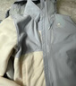 骆驼（CAMEL）三防冲锋衣户外登山服防风防水防污三合一运动外套 AD22263513X，抓绒内胆月光蓝女 L 实拍图