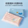 水星儿童枕头A类儿童枕头枕芯决明枕纯棉抗菌学生宿舍枕婴儿蓝35*58*3.5cm 实拍图