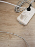华为原装6A数据线 USB Type-A转USB Type-C/1m线长/支持66W（11V6A）充电 白色CC790 实拍图