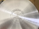 爱仕达汤锅304不锈钢锅加厚24CM复底燃气电磁炉汤锅通用锅具TS24B1WG 实拍图