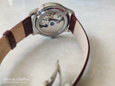 柏曼（BORMAN）德国认证手表男机械表男表全自动防水商务多功能皮带男士手表3537 【远航系列】银壳咖面棕皮带 实拍图