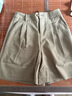 百图betu女装夏季新款短裤轻薄简约休闲百搭西装短裤女2403T81 卡其色 XS 实拍图