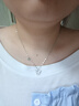 缔晶999足银蝴蝶项链女士高级感吊坠闺蜜首饰轻奢小众新年礼物送女友 实拍图