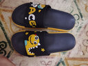 安尚芬踩屎感凉拖鞋女士室内外卡通可爱EVA舒适软底夏季防滑一字拖男款 灰色【卡通熊】 36-37 适合35-36 实拍图