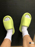 阿迪达斯 Yeezy SLIDE夏季三叶草椰子拖鞋运动拖鞋FZ5904  绿色 38 实拍图
