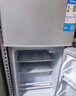 奥克斯小冰箱家用小型迷你冷藏冷冻两用出租房宿舍用节能省电寝室办公室电冰箱 【升级净化去味】30A146DW银【节能省电】 实拍图
