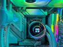 Thermalright(利民)  Frozen Notte 360 WHITE ARGB V2冰封魔境 360水冷 一体式水冷散热器FN360 WHITE ARGB V2 实拍图