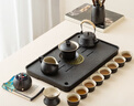 京东京造 茶具整套 黑陶功夫茶具套装泡茶器全套壶茶杯高档提梁壶 17件套 实拍图