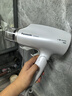 松下（Panasonic）【国家补贴】家用电吹风机可折叠高速吹风筒便携款纳诺怡负离子护发大功率速干学生宿舍送女生礼物 雪顶白【纳诺怡水润呵护】礼盒装WNA3C 实拍图