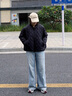 波司登25年羽绒服女士秋90绒轻薄棒球领宽松短款内胆时尚百搭外套 实拍图