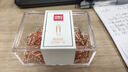 得力（deli）【超级爆款】29mm莫兰迪彩色回形针金属 资料收纳整理用品160枚/筒 办公文具 0038-A 实拍图