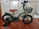 【京东物流】儿童自行车2-11岁男女孩脚踏车宝宝自行车带辅助轮 薄荷绿+普通辅轮 14寸（发货已安装好95%) 实拍图