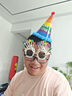 多美忆生日帽生日场景布置生日道具氛围派对装饰卡通生日帽+眼镜+吹龙 实拍图