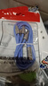 昊微三合一充电线120W快充锌合金属接头机客线适用于华为荣耀苹果小米vivo安卓OPPO一拖三手机线充套装 三合一快充【天空蓝】适用于苹果+安卓+type-c 1.2米 实拍图