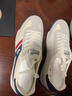 NOSSKISS国际奢侈品牌德训鞋板鞋男2025秋冬新款真皮百搭休闲小白鞋阿甘鞋 白色【牛皮板鞋】 【品牌礼盒】 42 =皮鞋42码  运动鞋43码 实拍图
