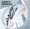 李宁（LI-NING）泳镜防水防雾男女士高清游泳眼镜专业训练近视游泳镜2215白500度 实拍图