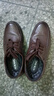 奥康官方男鞋 春秋季时尚商务休闲皮鞋舒适系带简约真皮大头鞋通勤鞋 棕色 1243214142 38 240mm 实拍图