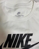 耐克(NIKE)男短袖T恤 纯棉 运动休闲 舒适百搭 AR5005-101 白色XL 实拍图