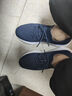 【斯凯奇制造商】男女厚底袜套运动鞋跑步鞋健步鞋休闲鞋透气轻便 蓝色 44 实拍图
