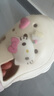 hellokitty包头夏季防滑学生度假海边外穿增高洞洞鞋女沙滩凉拖鞋 米色 蛋糕Kitty 37-38 实拍图