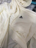 adidas「冰淇淋防晒衣」凉感UPF 50+轻薄防晒服女阿迪达斯轻运动   白色/香草冰(推荐选大一码)   XL 实拍图