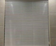 美尔耐免打孔百叶窗帘卧室卫生间浴室厕所防水铝合金厨房升降遮光帘6010 免钉【标准哑光】白色 1平方米 实拍图