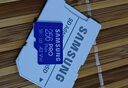 三星（SAMSUNG）256GB TF(MicroSD)存储卡 超高速PRO深蓝卡 4K超高清 适用游戏机无人机 读速200MB/s写速130MB/s 实拍图