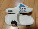 ABC KIDS儿童凉拖鞋男童女童家居一字拖外穿敖丙哪吒8641 白色 38-39 实拍图