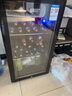 先科（SAST）冰吧冷藏柜 欧式恒温红酒柜酒店家用电冰箱迷你小型单门办公室电竞保鲜展示留样茶叶饮料药品柜 135升 黑胆（冷藏+微冷冻+蓝光灯+带锁） 实拍图