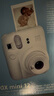 富士（FUJIFILM）【七夕情人节礼物】instax mini12一次成像相机 立拍立得一次成像相机拍立得相机 Mini12茉莉白（90%用户选择） 标配+20相纸 实拍图