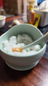 COOKSS 婴儿碗套装宝宝吃饭多功能辅食碗儿童餐具防摔烫便携吸盘碗-绿色 实拍图