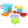 费雪（Fisher-Price）沙滩玩具6件套装 儿童户外戏水玩沙挖沙铲子玩具生日礼物礼品 实拍图