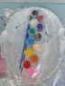 仕彩 幼儿园儿童手绘脸谱京剧面具手工制作绘画空白色diy材料包 关羽 实拍图