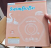 swimbobo婴儿游泳圈脖圈0-5个月新生儿游泳脖圈婴儿洗澡颈圈粉色BO1003M 实拍图