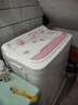 长虹半自动波轮洗衣机 家用老式双缸双桶 洗脱一体机 大容量脱水甩干机 以旧换新 洗脱19.5公斤【洗涤13公斤+脱水6.5公斤】 实拍图
