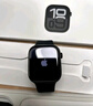 Apple Watch Series 10 智能手表46毫米亮黑色铝金属表壳黑色运动型表带M/L【GPS】 实拍图