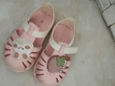 卡特兔儿童凉鞋夏季1-5岁儿童学步鞋洞洞鞋防滑透气踩水速干包头童鞋子 小兔子 23 内长14.0cm  脚长13.0-13.5 实拍图