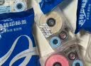 爱墨【连续纸/15mm炫彩透明底黑字-5米】适用A30/P15 PET贴纸防水不干胶家居收纳夜光开关贴线缆标签 实拍图