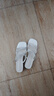 达芙妮凉鞋女夏季外穿2025新款一鞋两穿鞋子女配裙子拖鞋海边气质凉拖鞋 月光白【凉拖两穿- 4cm粗跟】 38 实拍图