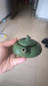 润朋冰裂茶壶单茶壶功夫茶具泡茶壶小茶壶紫砂西施壶全套家用 孔雀绿 实拍图